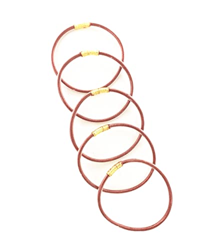 Sither Glitter Jelly Bangles Bracelets Set For Women And Girls Color Silicone Bracelets Sparkling Fashion Glitter Bracelets For Halloween Party Christmas Gift (Red) #TOP4