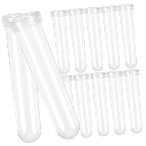 balacoo 50pcs Plastic Florist Flower Tubes Watering Tubes for Plants Flower Nutrition Kit