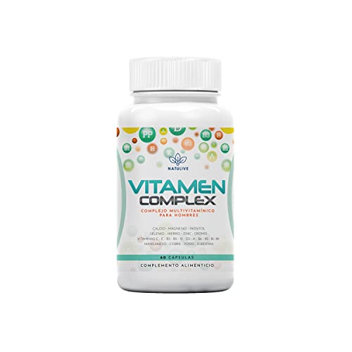 Complejo multivitamínico para hombres | 24 Vitaminas y minerales ...