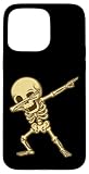 Photo Gallery scheletro danzante dab dabbing scheletro divertente halloween custodia per iphone 15 pro max