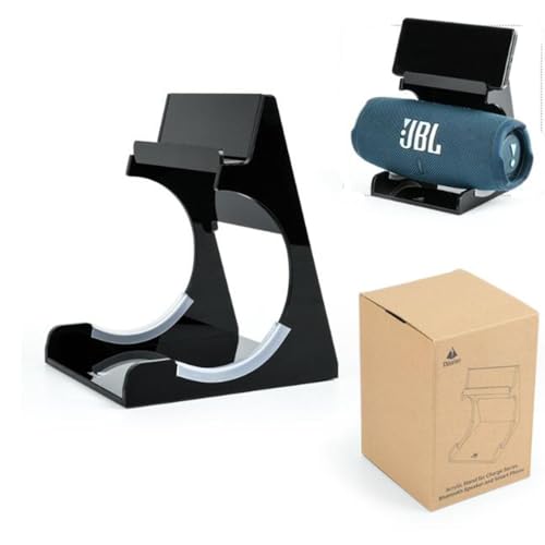 JBL Charge6/5/4/iPhone Ή Xs[J[X^hz_[V[X^h ANfBXvCVFtT|[g N[huPbgXs[J[X}[gtHp̓fXNgbvX^h (Black)
