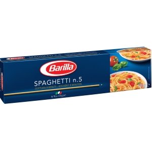 Barilla: "Spaghetti N° 5" Durum Wheat Semolina Pasta 17.6 Ounce (500Gr) Packages (Pack Of 4) [ Italian Import ] #TOP2