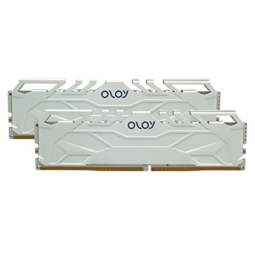 Image of OLOy DDR4 RAM 16GB (2x8GB) White Owl 3200 MHz CL16 1.35V 288-Pin Desktop Gaming UDIMM (MD4U0832161BHWDA)