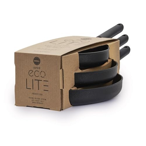 Imagen de Woll Eco Lite - Juego de 3 sartenes antiadherentes
