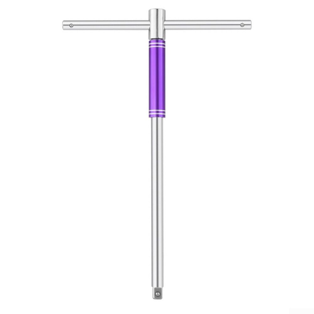 Chave de roda extensível, adaptador de soquete de 1/2 polegada, chave de roda telescópica