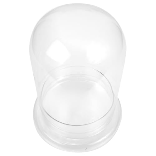 HOMOCONO Cubierta de Vidrio en Forma de U Transparente para Decoración de Jardín y Exhibición, Material Vidrio Resistente con Diseño Artístico para Bodas y Hogar