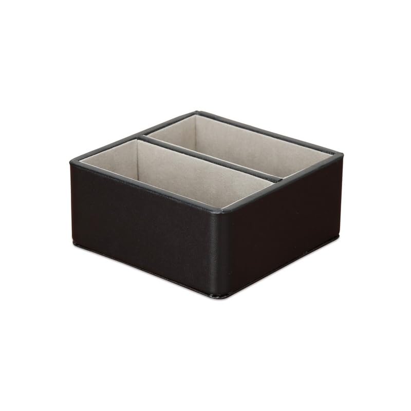 Business Card Carrier Business Card Holder Office Business Card Storage Box Double Grid Horizontal Office Decoration Desktop Business Card Holder Business Card Holder