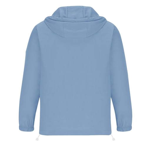 Chaqueta liviana con capucha para hombre miniatura 4