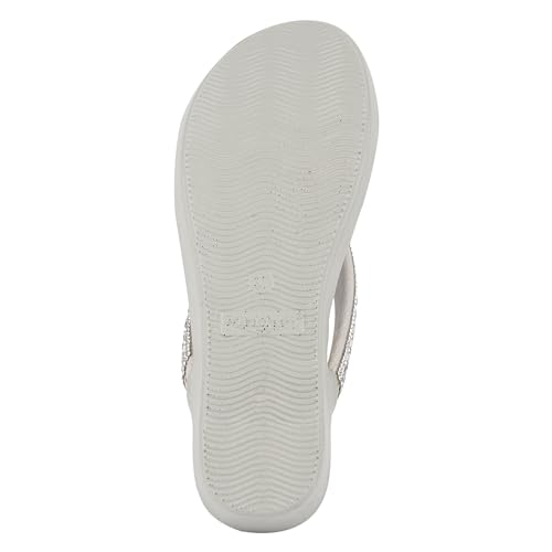 Image of Medifeet Slip-On Wedges Sandals II Rhinestones and Crystals Sandals II Cushion Fashion Sandals For Women's