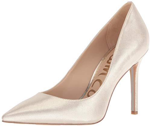 Sam Edelman Women's Hazel Pump, Jute Metallic Leather, 7.5 M US
