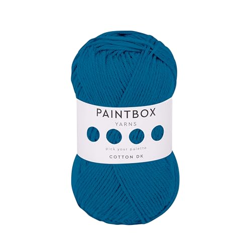 Paintbox Yarns 100% Cotton DK Yarn 1.76oz (50g), 137 Yards