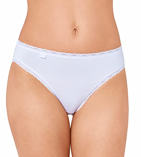 sloggi Mujer 24/7 Cotton Lace Tai C3P, Blanco, 44