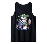 Photo Gallery crocodile alligator bubble boba tea anime carino kawaii canotta Photo Gallery crocodile alligator bubble boba tea anime carino kawaii canotta