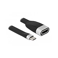 Delock FPC Flachbandkabel USB Type-C™ zu HDMI (DP Alt Mode) 4K 60 Hz 13,5 cm