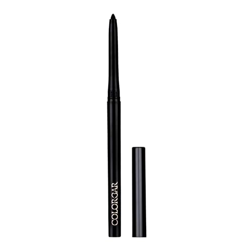 Colorbar Mesmer Eyeliner - Waterproof Black Eyeliner Pencil - Vibrant Make Up with Even Color Pay-Off - Soft and Creamy Texture - 0.01 oz