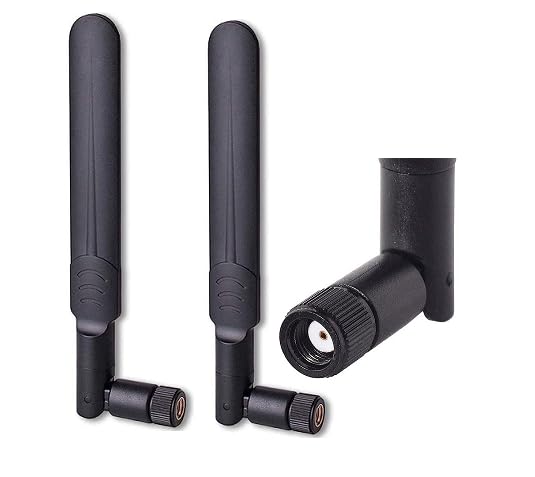 NISTECH LTE Flat 5dbi Whip Antenna RP-SMA Male (Pack of 2) Rubber Duck Omni LTE 5dbi 700-2700Mhz Omni Directional-image-47
