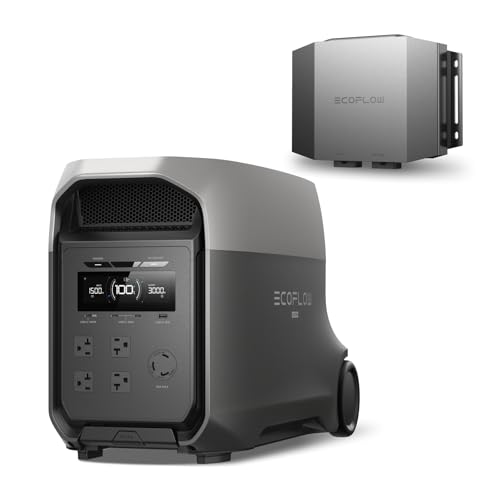 EcoFlow DELTA 3 Ultra |[^ud 3072Wh+600W Alternator Charger e 2.6Ԗ[d _S`ECIdr 10N io uԍő7200W h ƒp AEghAp Ԓ 