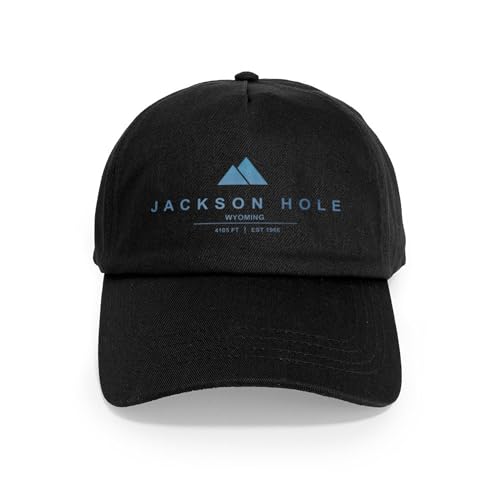 CafePress Jackson Hole Ski Resort Wyoming Unique Adjustable Baseball Hat