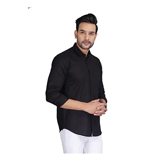 Image of Man Slim Fit Cotton Casual Shirt