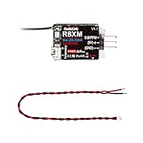 Radiolink R8XM 8 Channels 2.4GHz RC Receiver SBUS/PPM Voltage Telemetry Long Range Control RX for Aircraft T8S/T8FB Transmitter