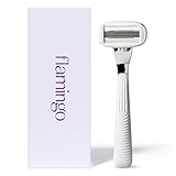 Flamingo Razors for Women, 1 Women's Razor Handle (Chrome), 5 Blade Razor for Women with Aloe and Shea Butter Glide Strips -  Harry's Inc