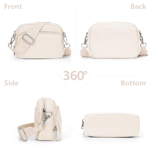 Image of Crossbody Bag for Women,Camera Sports Purses Lightweight Shoulder Bag Waterproof Purse with Adjustable Wide Strap (Begien)
