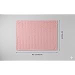 EverSnug Travel Blanket & Pillow 68x42 - Premium Ultra-Soft Microfleece 2 in 1 Compact & Packable Flight Blanket with Soft Bag Pillowcase, Hand Luggage Sleeve and Backpack Clip (Light Pink) - Image 3