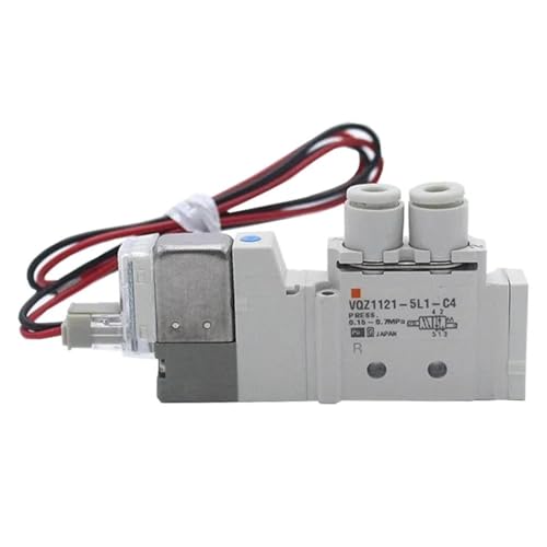Électrovanne VQZ1120B-4G1-M5 distributeur pneumatique 5 orifices commande pas de vis M5 - 3