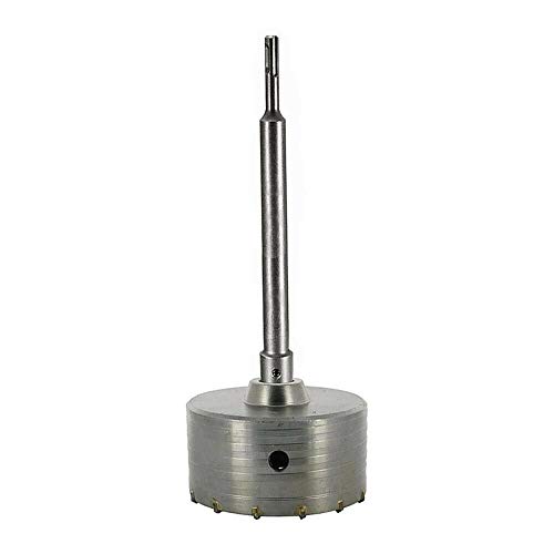 Kit Frese A Tazza Carotatrice 9 Pezzi Per Muri - Diametri 30-100 Mm Con Aste SDS Plus E MAX