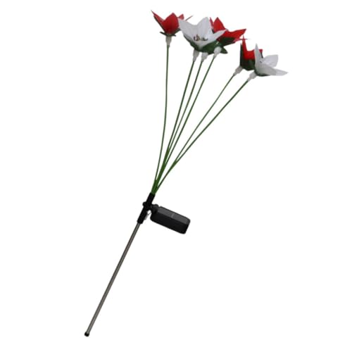 Gogogmee Flower Solar Outdoor Lights Decorative Garden Lights Solar-Powered Led Perfect for Garden Décor