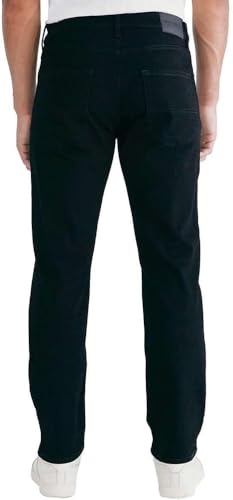 Lucky Brand Men’s 410 Athletic Straight Fit Straight Leg Jeans (US, Waist Inseam, 38, 34, Regular, Regular, Lucky Black)2