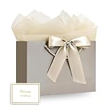 ラッピング 袋【1枚/3枚・6色/2サイズ展開】 YOAYAO プレゼント 袋 薄葉紙とカード付き ラッピング 紙袋 手提げ 厚手タイプ ラッピング 袋 大 ギフト袋 ギフトバッグ 丈夫で耐久性があり 結婚式 包装 パーティー 誕生日 クリスマス用