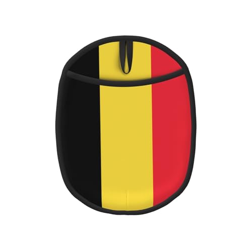 Drapeau de la Belgique Tapis anti-brûlure, pliable, convient pour casserole chaude/plaque de cuisson/bol à soupe