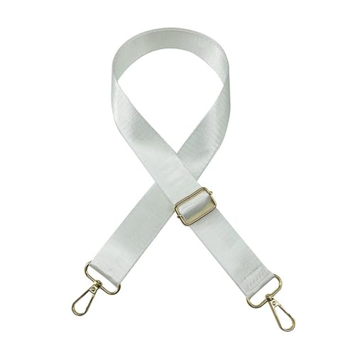 Tracolla di ricambio per borsa a tracolla alla moda per valigetta piccola Bianco