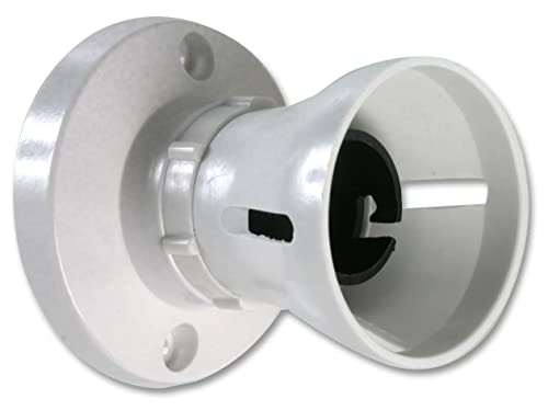 PRO-ELEC ? BC Batten Support de Lampe avec Ho Jupe