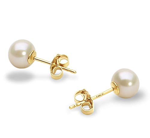 White 5-6mm AAA Quality Freshwater Cultured Pearl Set for Women4