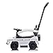 Best Ride On Cars Kids Outdoor Stroller Mercedes G-Wagon for Toddlers 1 to 3 Years Old with Music, Horn Sounds, and Handle, White