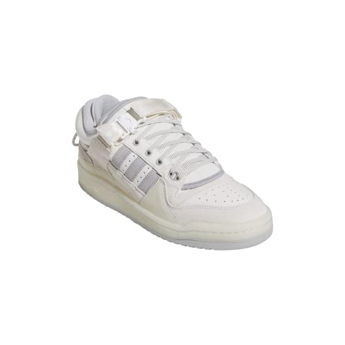 Image of adidas Mens Forum Low HQ2153 Bad Bunny - White - Size