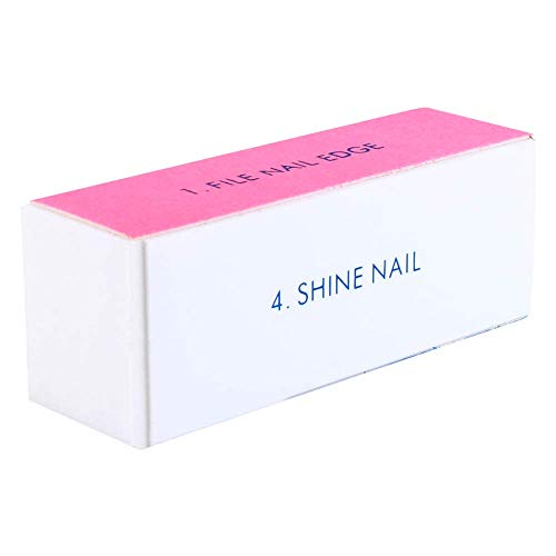 Nail Art Shin-er 1-10 Uds Nail Art Shin-er Buffer Buffing 4 vías Block Sand Lijado Lima Manicura