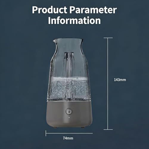 Aireador y dispensador de vino eléctrico, aireación de 30 segundos con un solo clic, vertedor de vino con bolsa de almacenamiento para vino tinto y whisky