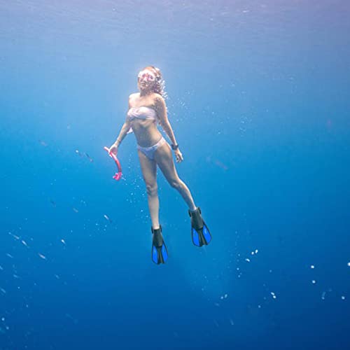 Aletas de buceo ajustables duraderas de alta resistencia para equipo de snorkel 3