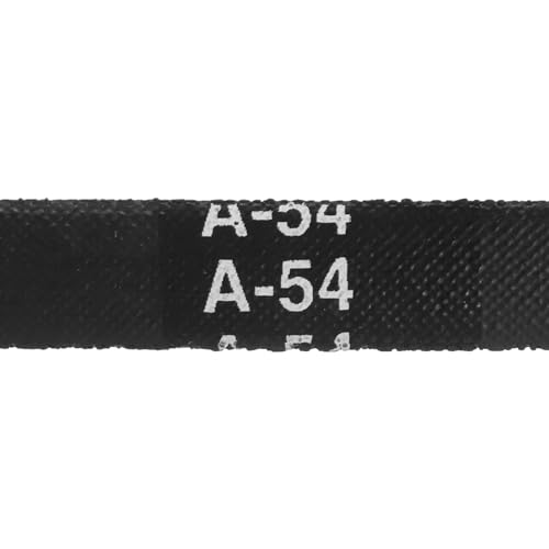 Image of uxcell 3pcs A54 or 4L560 Classic Wrapped Rubber V-Belt, 54 inch(1375mm) Inside Circumference, A Profile V Belt