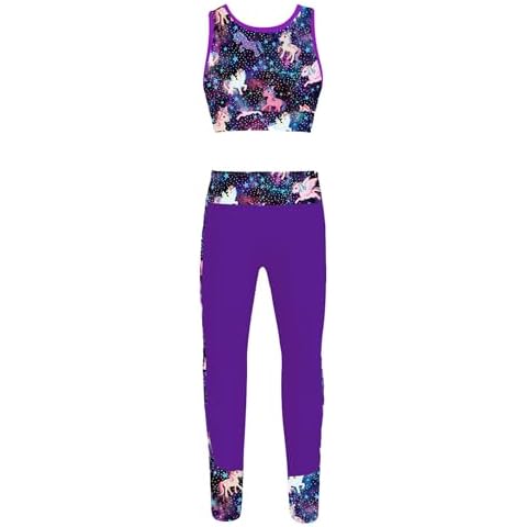 Fldy Girls Tracksuit with Crop Top Cover