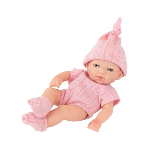 TOWARDSNAN 7inch Baby Dolls Life Like Reborns Toy Infant Vinyls Dolls with Clothes Role Playing Game Toy Kids Favor Parenting Gift Realistic Baby Dolls