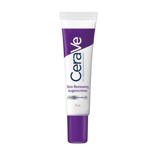 CeraVe Skin Renewing Augencreme: Aufhellende Anti-Aging-Augencreme für einen wachen Blick 15 ml