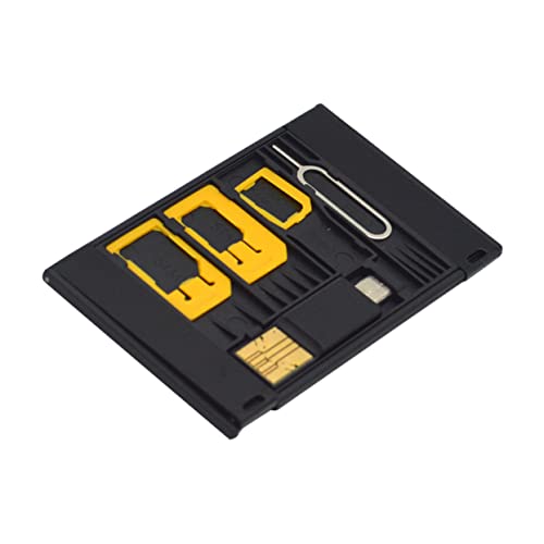 KITANDOVE Kit Adaptador De 5 Piezas/sim Adaptador De Tarjeta Sim Japonesa A Nanoadaptador para Móviles Diseño Portátil Color Aleatorio