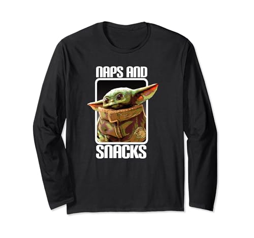 T-shirt Grogu Star Wars manches longues vêtement doux contre le froid