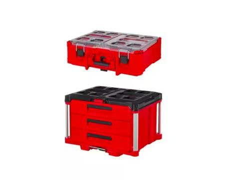For Milwaukee 48-22-8443-8432 PACKOUT 22 in. 3-Drawer and Deep Organizer