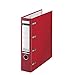 Produktbild Leitz Plastik-Doppelordner mit zwei Mechaniken A4, Rot, 8,2 cm Rückenbreite, PP-laminierter Einband, 2 x für Format A5 quer, 10120025