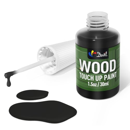 DWIL Wood Touch Up Paint - 1.5 Oz Pen for Refinishing, Quick-Dry Paint for Scratches, Chips and...